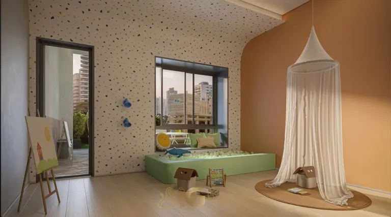 Brinquedoteca lúdica em apartamentos no bairro de Moema, São Paulo