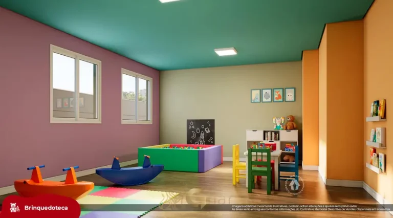 Brinquedoteca em apartamentos no bairro de Itaquera, São Paulo