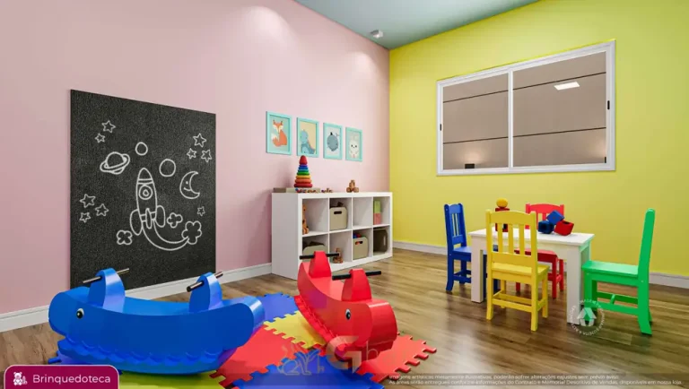 Brinquedoteca em apartamentos no bairro de Pirituba, São Paulo