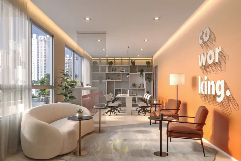 Espaço de coworking em apartamentos no bairro do Ibirapuera, São Paulo
