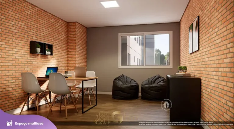 Espaço multiuso do condomínio Metrocasa Estação Giovanni Gronchi no bairro da Vila das Belezas, São Paulo