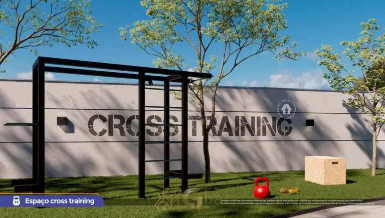 Espaço de cross training ao ar livre do condomínio Metrocasa Cambuci no bairro do Cambuci, São Paulo