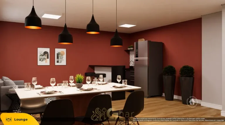 Lounge de festas em apartamentos no bairro do Butantã, São Paulo