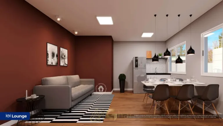 Lounge de festas do condomínio Metrocasa Cupecê no bairro do Jardim Jabaquara, São Paulo