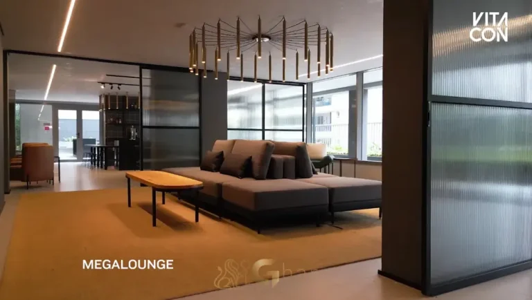 O mega lounge para eventos em apartamentos no bairro de Moema, São Paulo