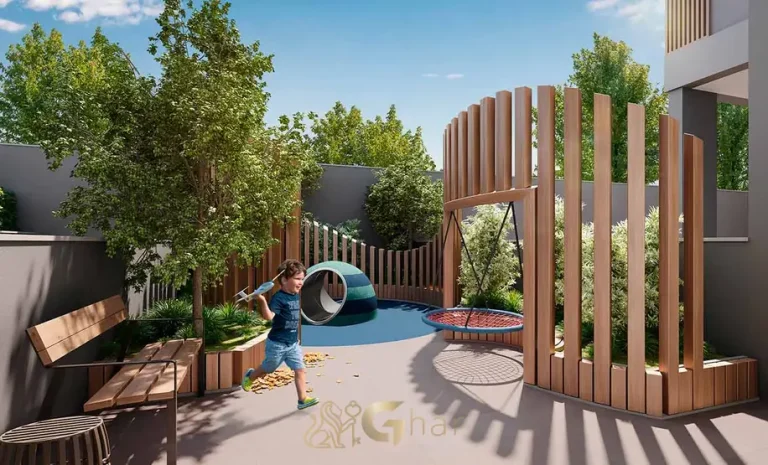 Playground do Erê Lab em condomínio residencial no bairro de Moema, na Zona Sul de São Paulo