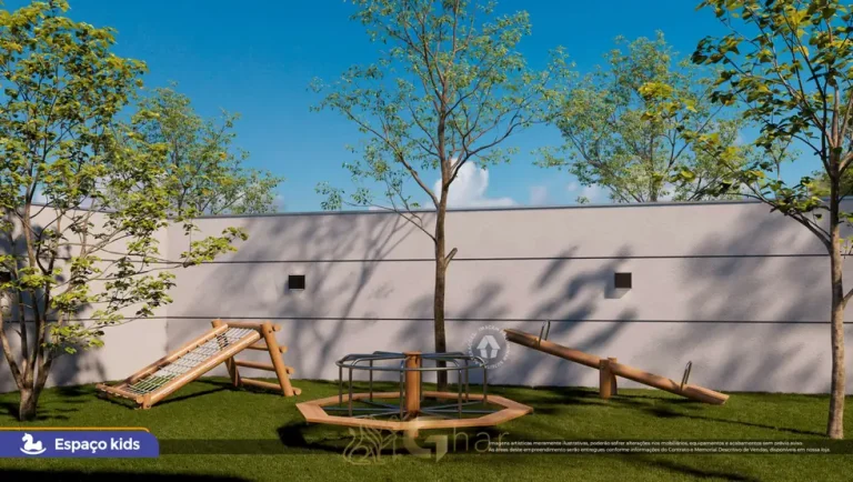 Espaço kids com playground em condomínio residencial no bairro do Cambuci, no Centro de São Paulo