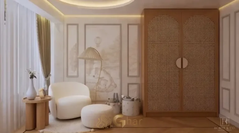 Quarto infantil do apartamento decorado do condomínio Maison Gabrielle no bairro de Moema, São Paulo