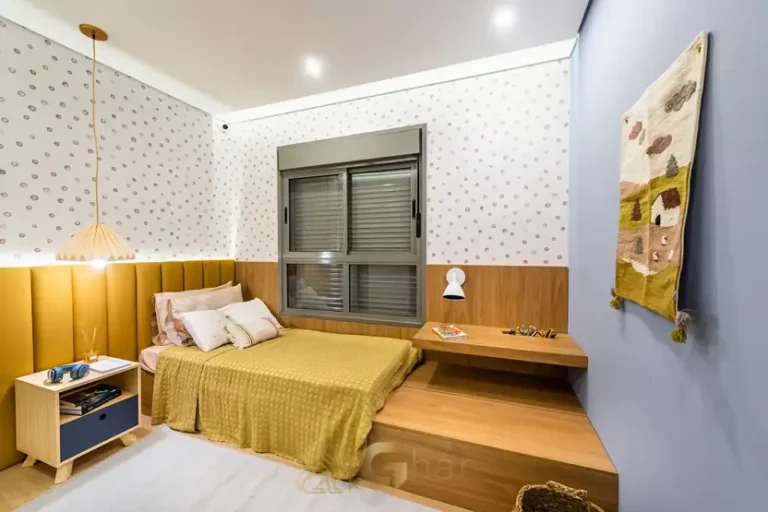 Quarto infantil do apartamento decorado em apartamentos no bairro de Moema, São Paulo