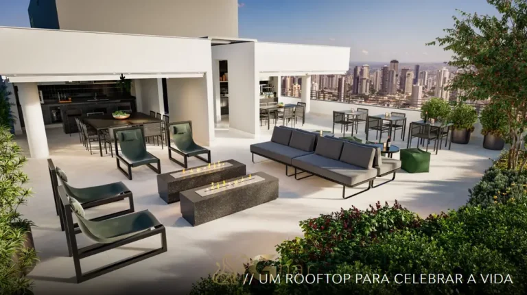 Rooftop celebration em apartamentos no bairro da Vila Olímpia, São Paulo