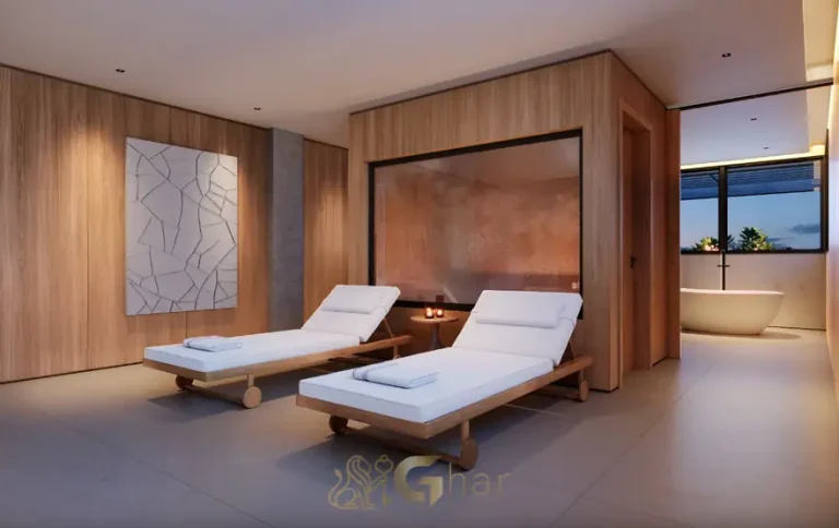 Spa com jacuzzi do condomínio Un Limited Homes no bairro da Vila Olímpia, São Paulo