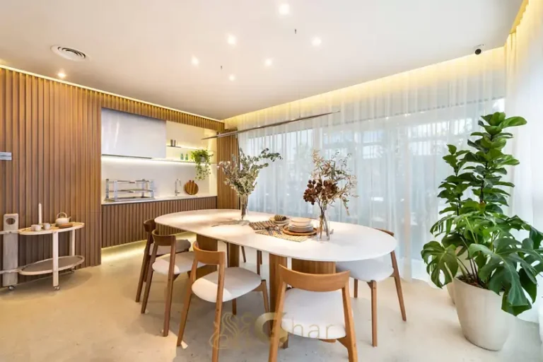 Terraço gourmet do apartamento decorado do condomínio Moema Signature by You,inc no bairro de Moema, São Paulo