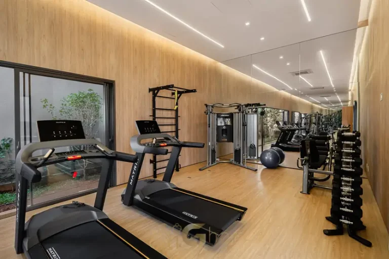 Academia equipada em apartamentos no Brooklin São Paulo