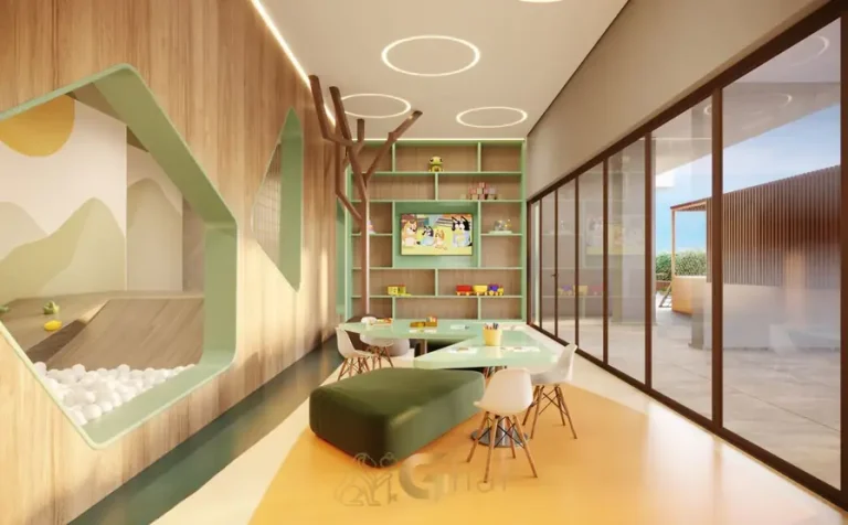 Brinquedoteca para atividades infantis em apartamentos no Brooklin São Paulo