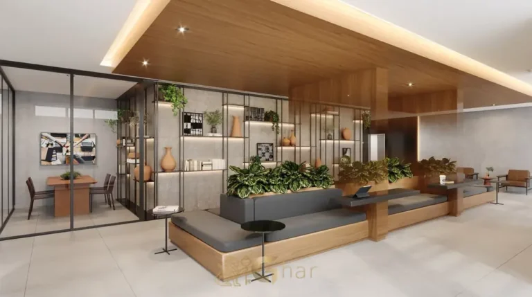 Coworking para trabalho e reuniões em condomínio residencial no Brooklin Zona Sul de São Paulo