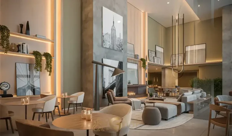 Espaço gourmet para convivência do condomínio Haus Mitre Edition NY no bairro do Brooklin em São Paulo