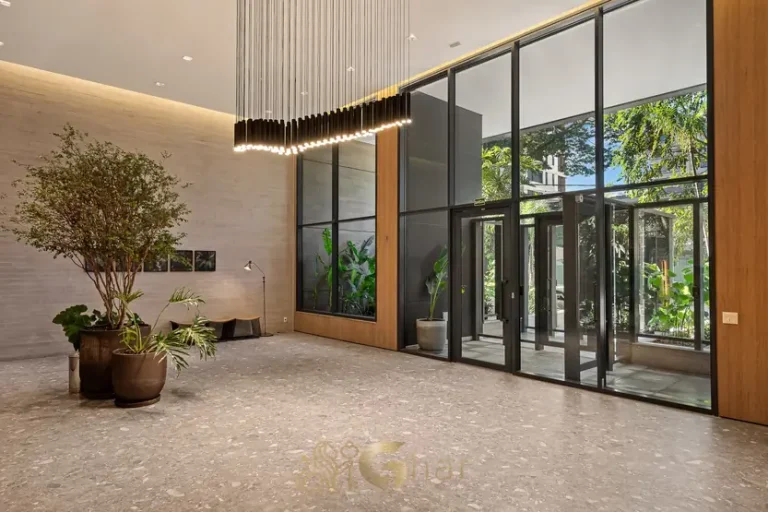 Hall de entrada residencial em apartamentos no Brooklin São Paulo
