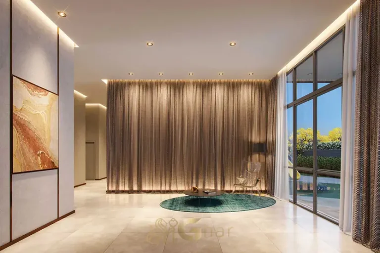 Lounge de convivência em apartamentos no Ibirapuera São Paulo