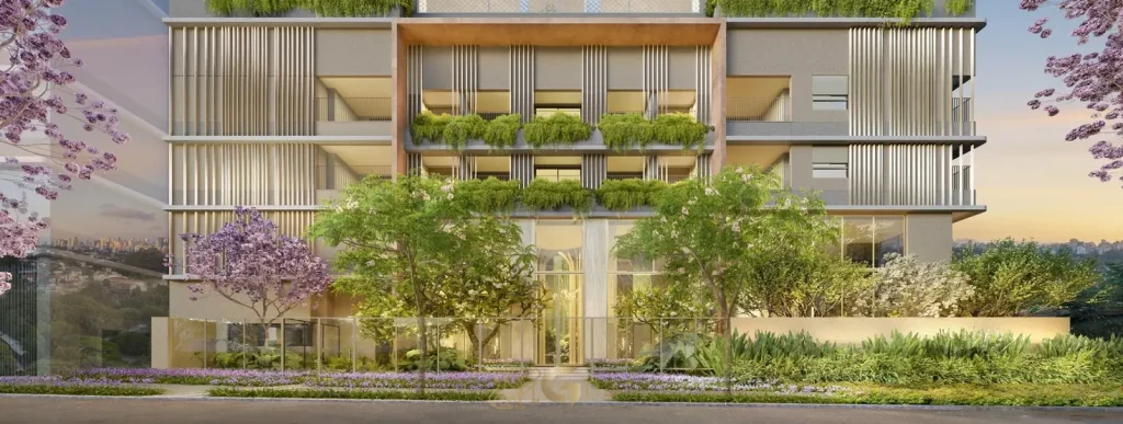 Portaria com acesso residencial em apartamentos no Brooklin, São Paulo