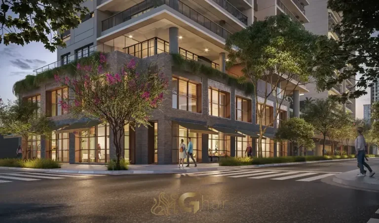 Portaria com acesso residencial do condomínio Haus Mitre Edition NY no bairro do Brooklin em São Paulo
