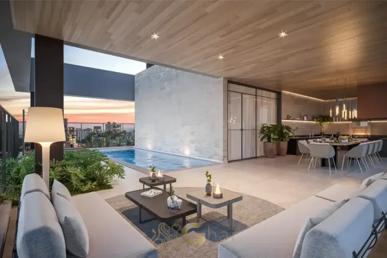 Private pool house com área de convivência em apartamentos no Brooklin, São Paulo