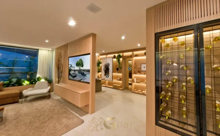 Sala integrada do apartamento decorado em apartamentos no bairro do Brooklin, São Paulo
