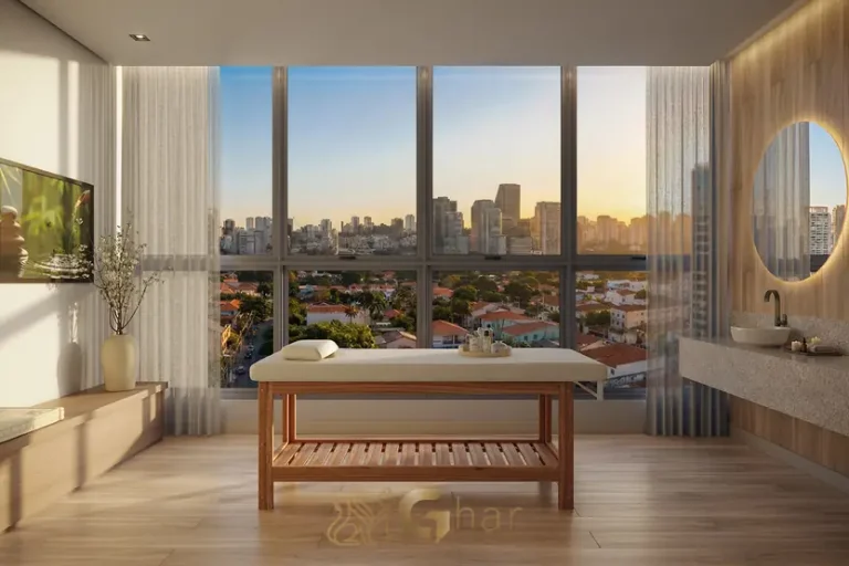 Sala de massagem em apartamentos no bairro do Brooklin, São Paulo