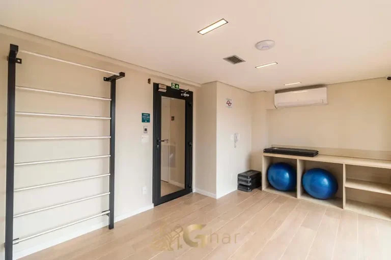 Sala de pilates equipada em apartamentos no Brooklin São Paulo