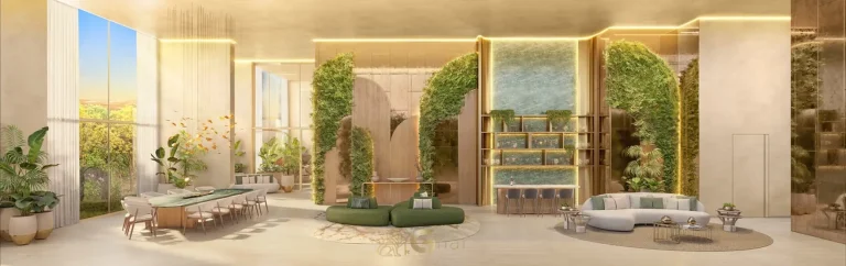 Salão de festas com área de convivência em apartamentos no Brooklin, São Paulo