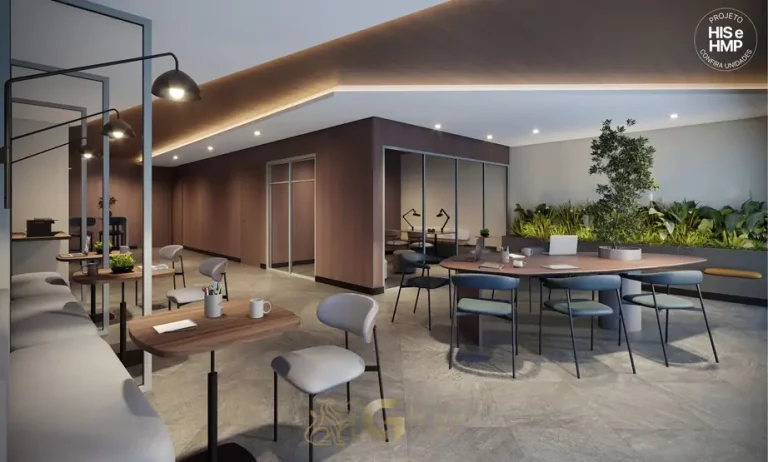 Coworking compartilhado para trabalho remoto em apartamentos no bairro da Vila Mariana, São Paulo