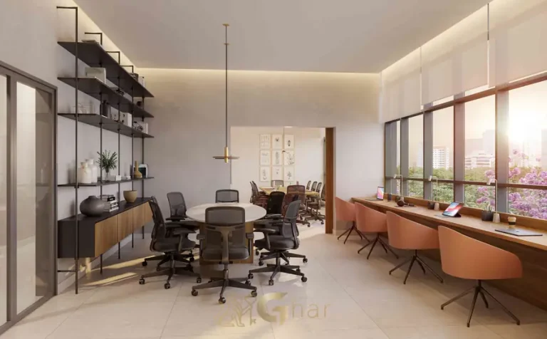 Coworking para trabalho e estudo do condomínio Sync Campo Belo no bairro do Campo Belo em São Paulo