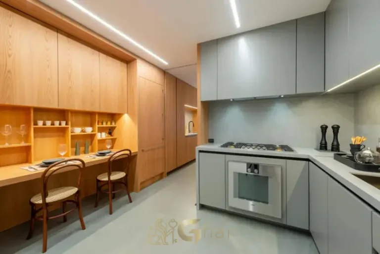 Cozinha do apartamento decorado em apartamentos no Campo Belo São Paulo