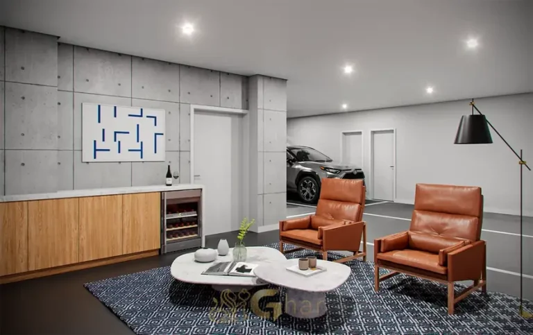 Garagem privativa das residências em apartamentos no Campo Belo, São Paulo