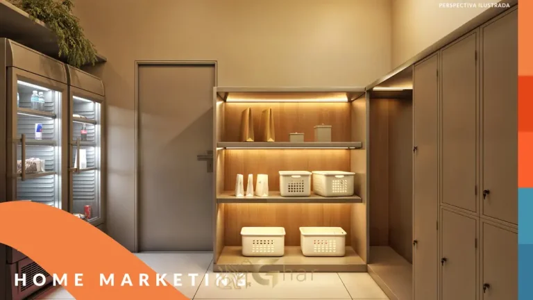 Espaço home market em apartamentos no bairro da Vila Mariana, São Paulo