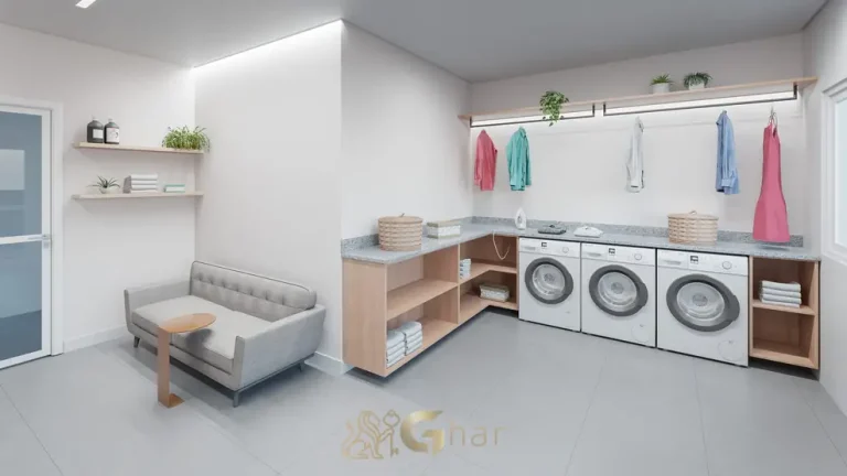 Lavanderia compartilhada para moradores em apartamentos na Vila Mariana, São Paulo
