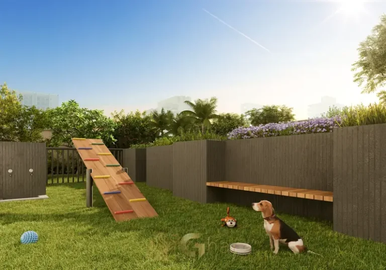 Pet place do residencial em condomínio residencial no Campo Belo na Zona Sul de São Paulo
