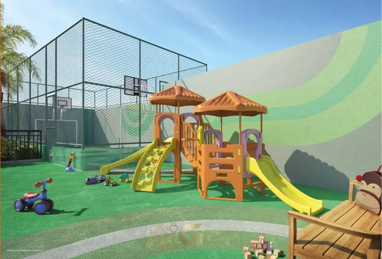 Playground para recreação infantil do condomínio Viva Benx Estação Vila Mariana no bairro da Vila Mariana em São Paulo