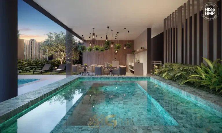 Spa com área dedicada ao relaxamento em apartamentos no bairro da Vila Mariana, São Paulo