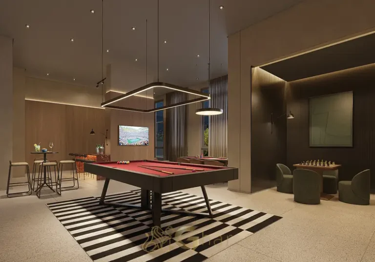 Sports bar para convivência em apartamentos no Brooklin São Paulo