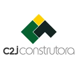 Logotipo C2J Construtora