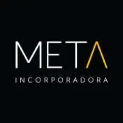 Logo da Meta Incorporadora construtora de empreendimentos imobiliários em São Paulo