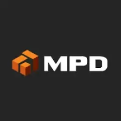 Logo MPD Engenharia construtora e incorporadora