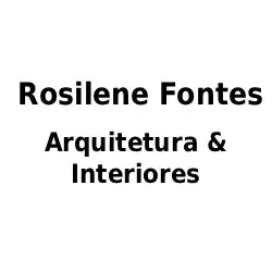 Rosilene Fontes Arquitetura de Interiores – logo do escritório de design de interiores