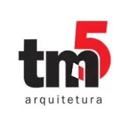 Logo da TM5 Arquitetura empresa de arquitetura em projetos residenciais em São Paulo